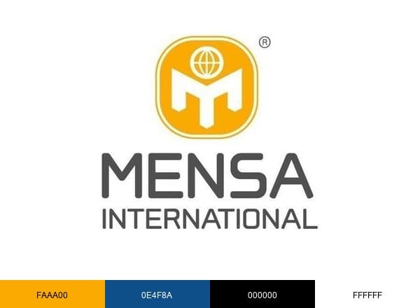 Mensa International brand color palette