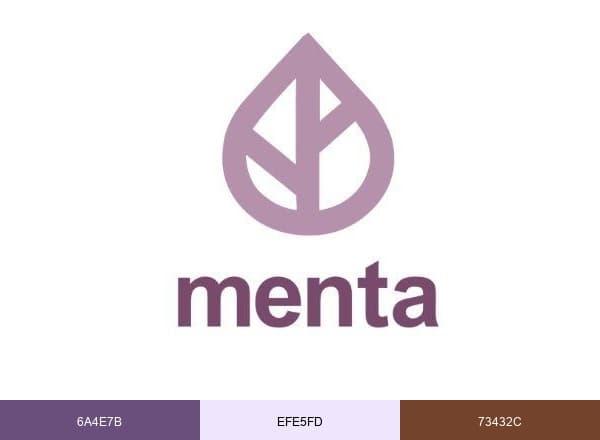 Menta brand color palette