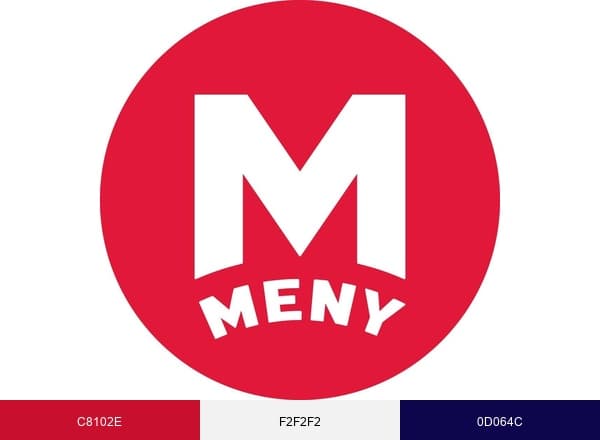 MENY brand color palette