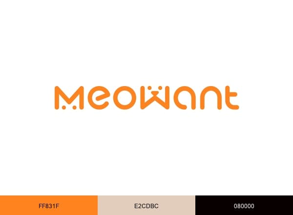 Meowant brand color palette