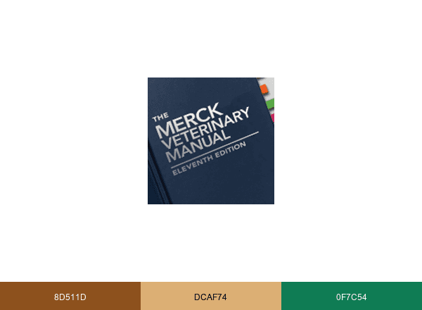 Merck Veterinary Manual brand color palette