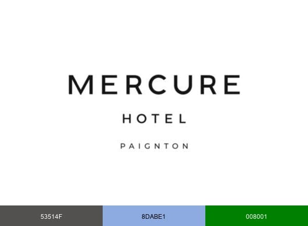 Mercure Paignton brand color palette