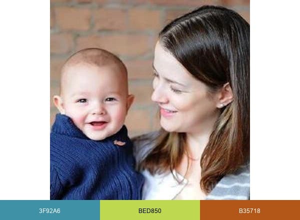 Kathy Beymer brand color palette