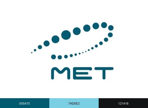 MET Group brand color palette