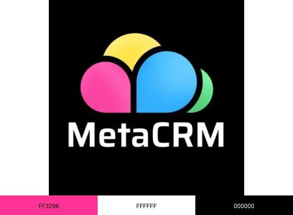 MetaCRM brand color palette