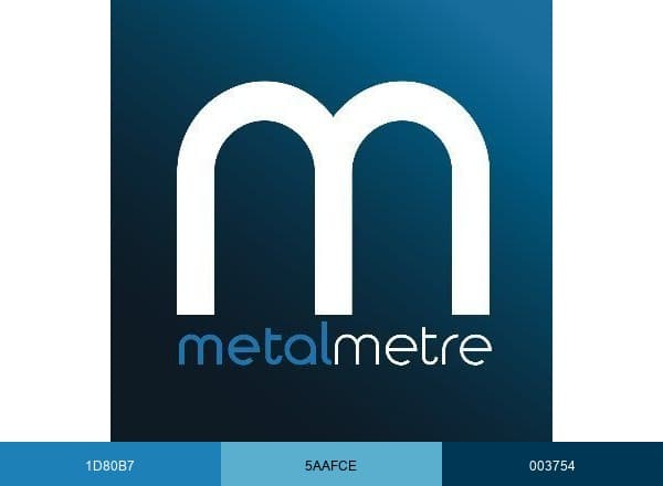 Metalmetre brand color palette