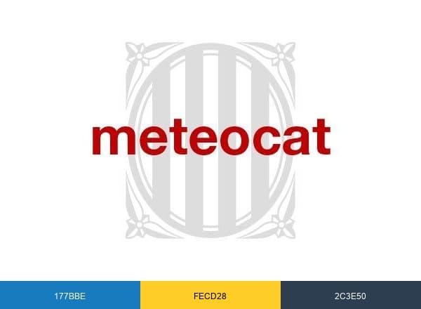 Meteocat brand color palette