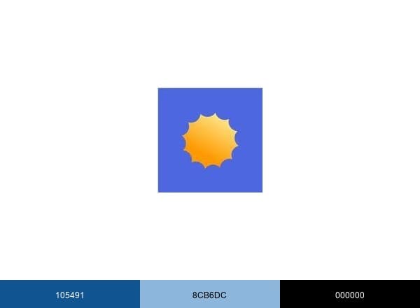Météocity brand color palette