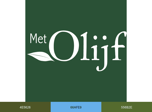 MetOlijf.nl brand color palette