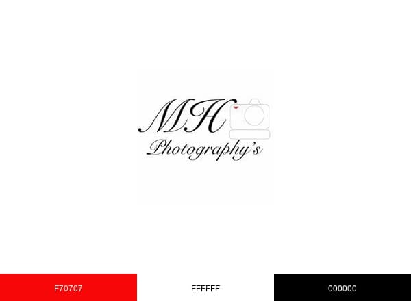 MH Photography's brand color palette