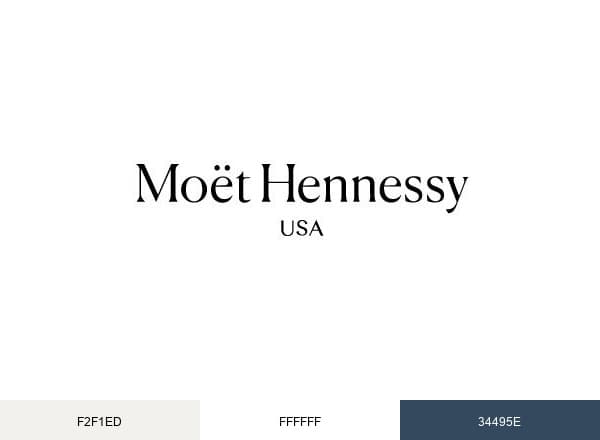 Moët Hennessy USA brand color palette