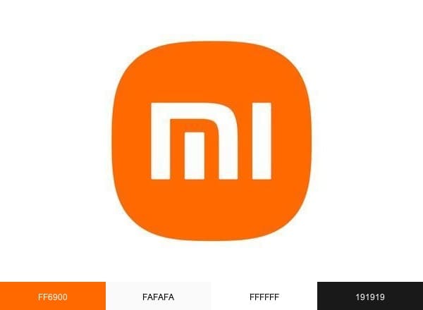 Xiaomi brand color palette