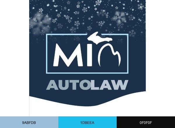 Michigan Auto Law brand color palette