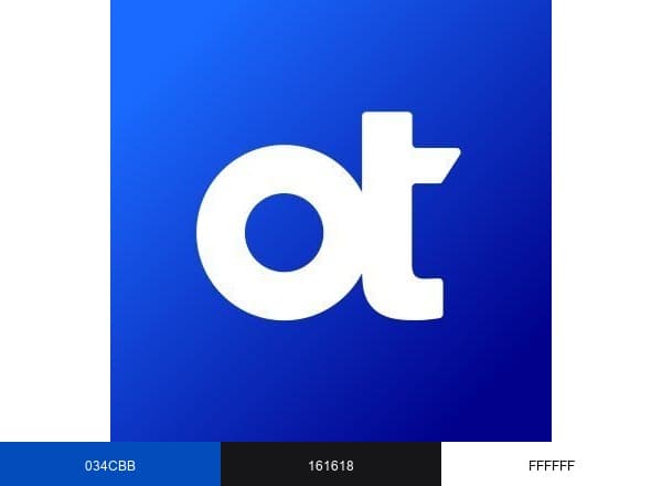 Open Text brand color palette