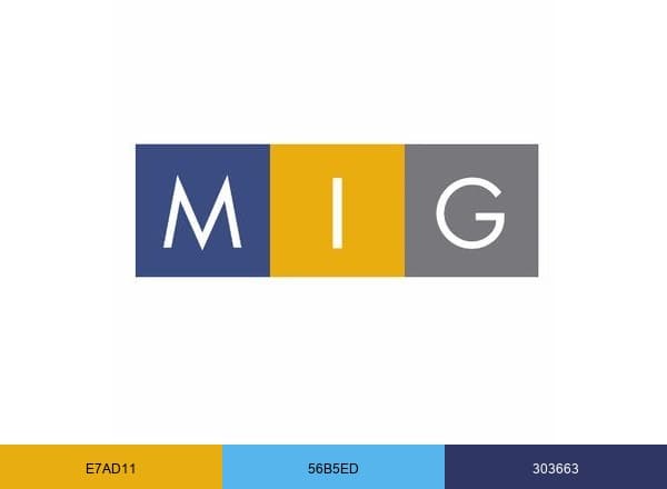 MIG brand color palette
