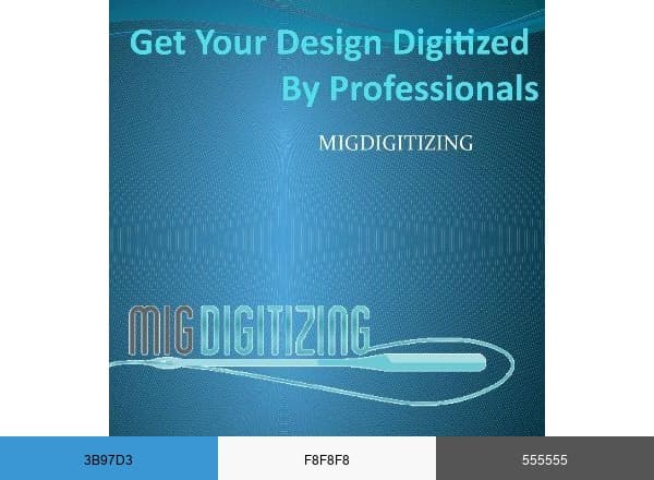 Mig Digitizing brand color palette