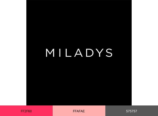 Miladys brand color palette