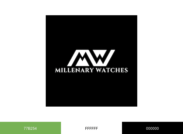 Millenary Watches brand color palette