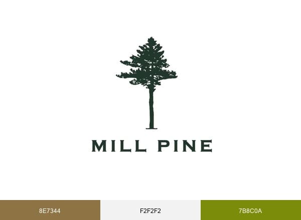 Mill Pine brand color palette