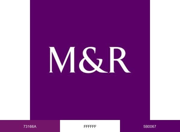 Mills Reeve brand color palette