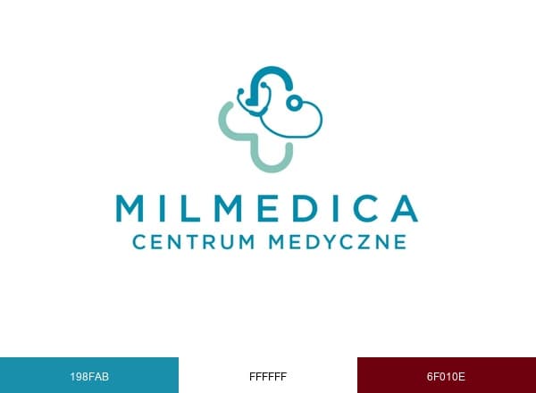 Milmedica Centrum Medyczne brand color palette