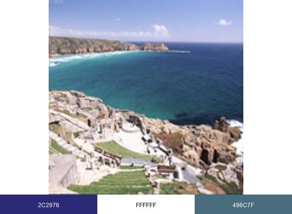 Minack brand color palette