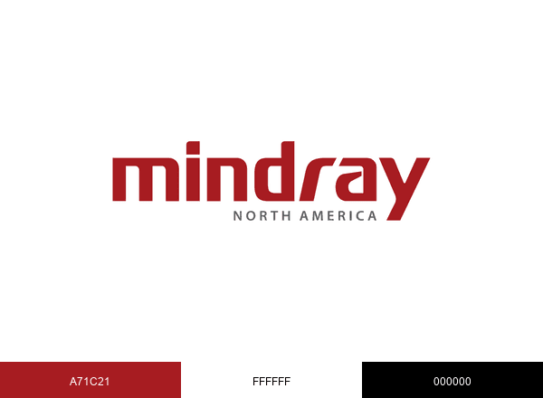 Mindray North America brand color palette