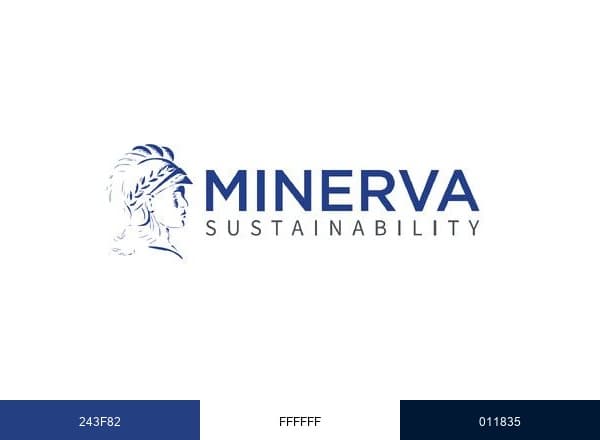 Minerva Sustainability brand color palette