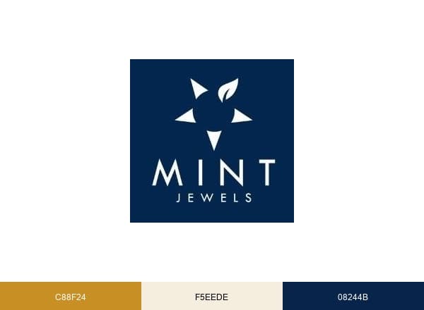 Mint Jewels brand color palette
