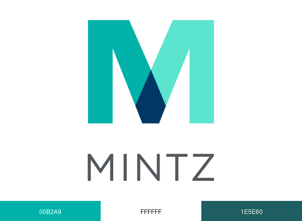 Mintz brand color palette