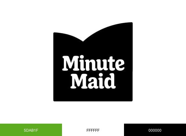 Minute Maid brand color palette