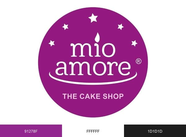 – Mio Amore Shop brand color palette