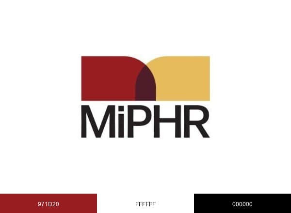 MiPHR brand color palette