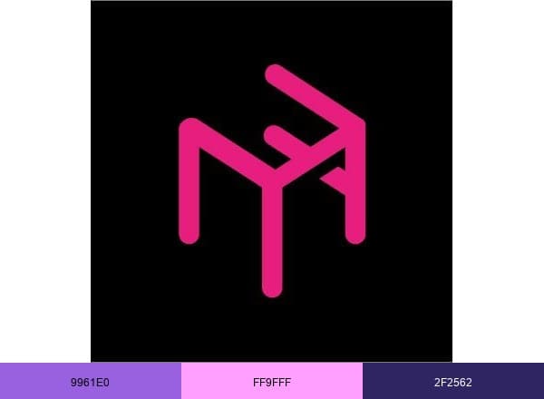 Mirage Festival brand color palette