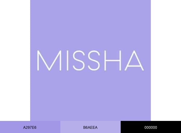 Missha US brand color palette