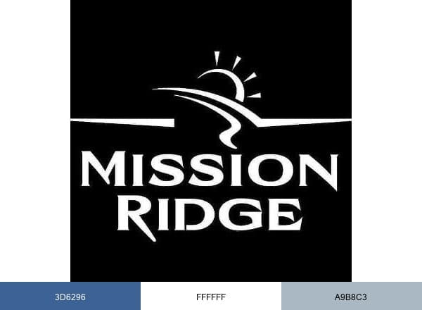 Mission Ridge brand color palette