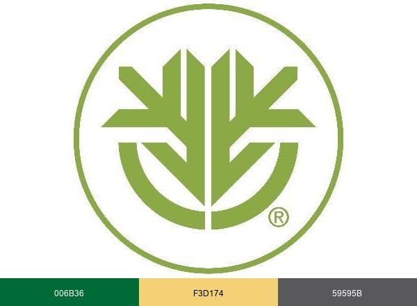 MO Botanical Garden brand color palette