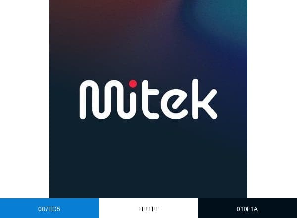 Mitek brand color palette
