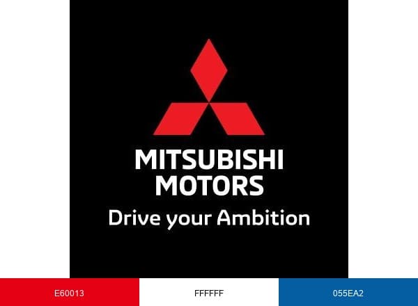 Mitsubishi Motors USA brand color palette