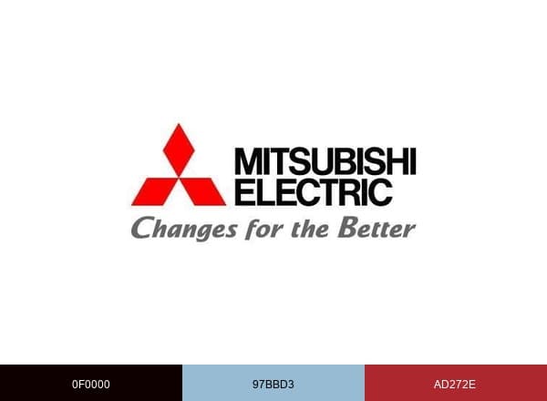 Mitsubishi Electric brand color palette