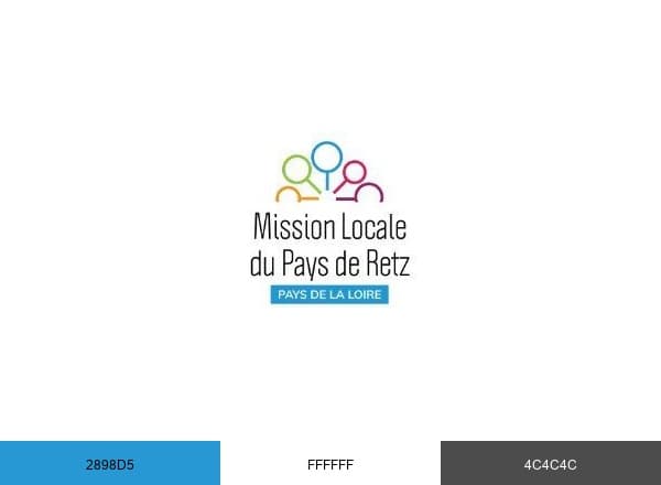 Mission locale du Pays de Retz brand color palette