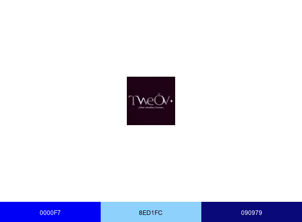 Tweov Jewels brand color palette