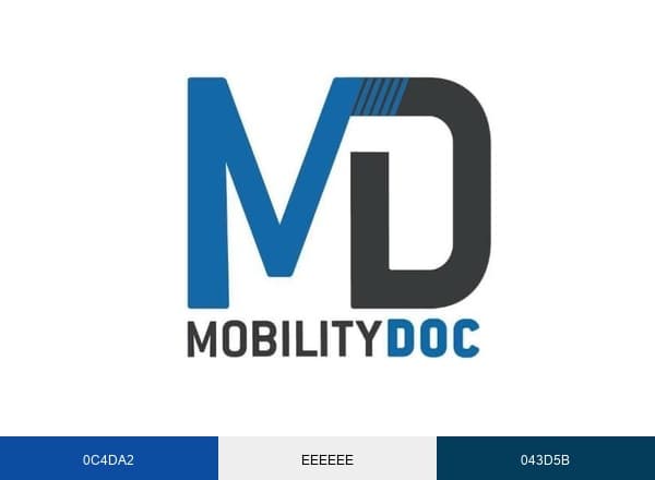 Mobility-Doc brand color palette