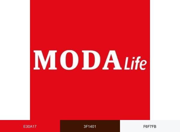 Modalife brand color palette