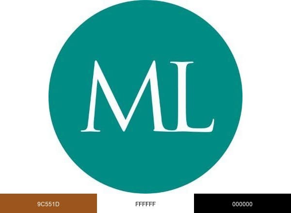 モダンリビング brand color palette