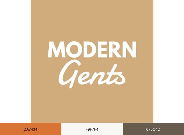 Modgents brand color palette