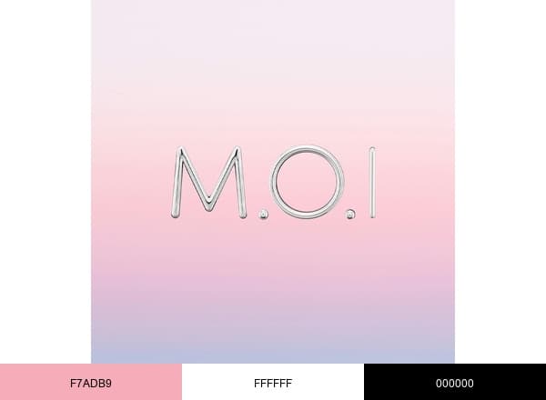 MOI Cosmetics brand color palette