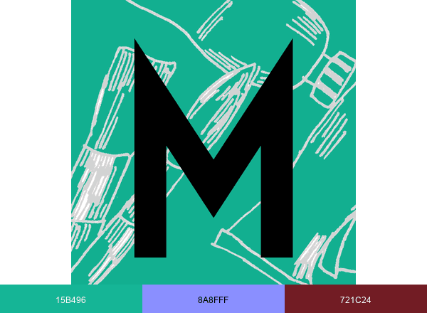 MomArte brand color palette
