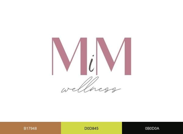 Mommas in Motion brand color palette