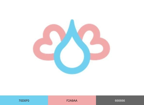 Mommy's Own Milk brand color palette